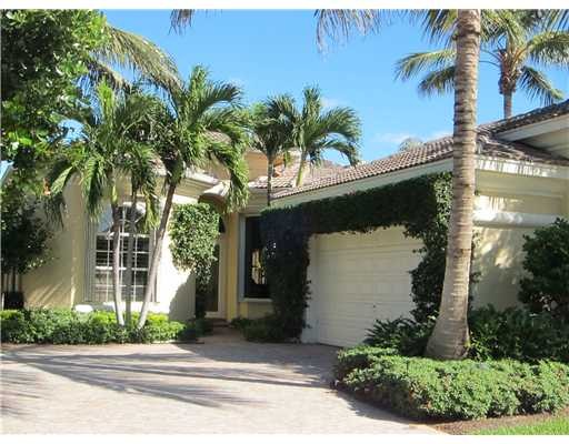 front of the house