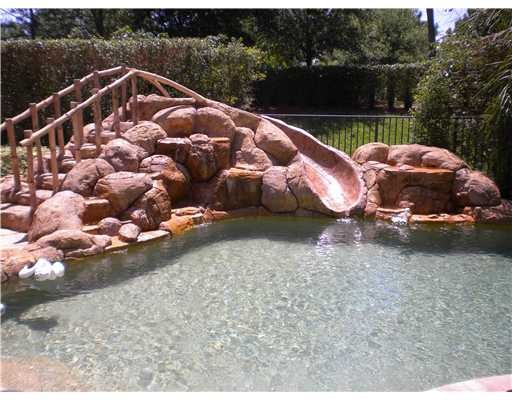 resort style pool