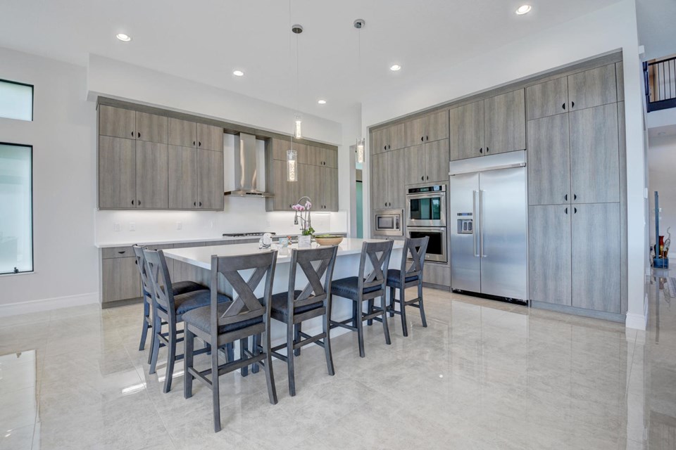 gourmet kitchen