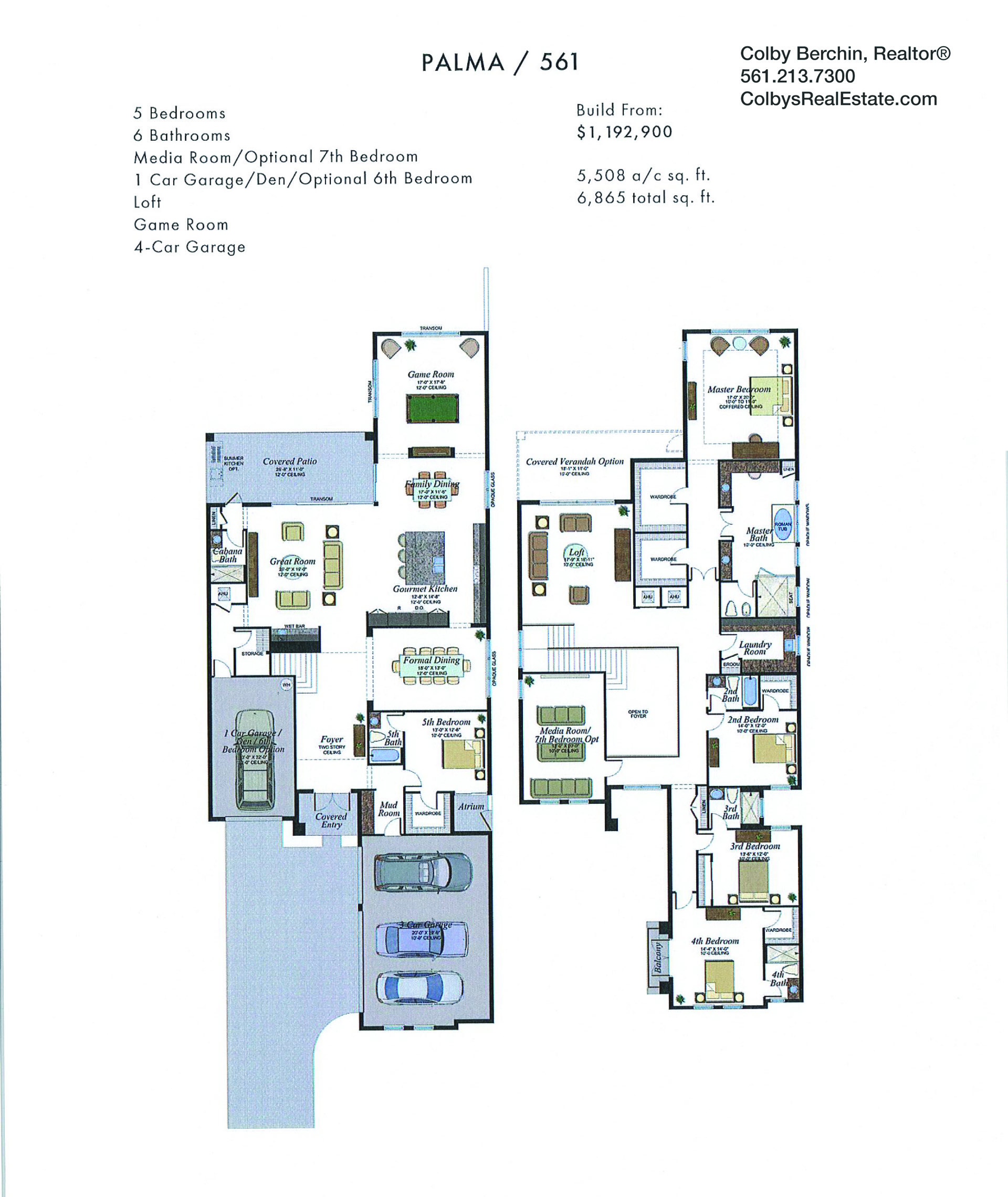 boca bridges pacific palma floorplan