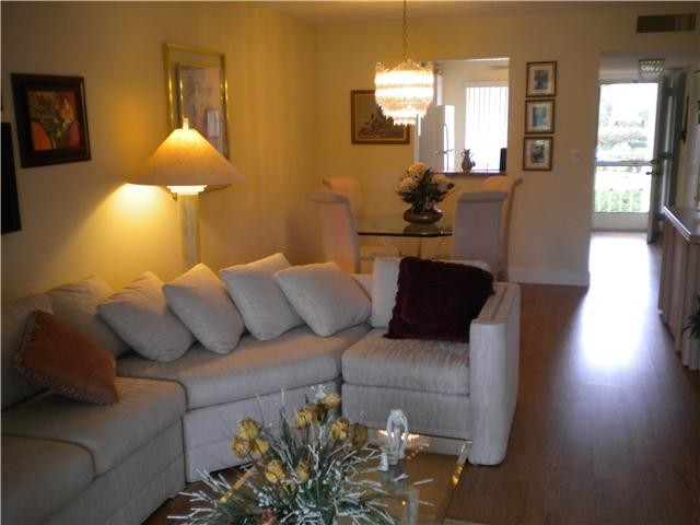 living room & dining room