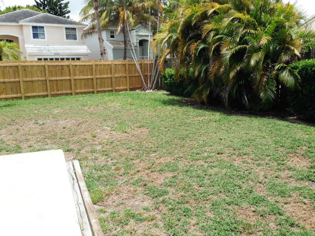huge private lot