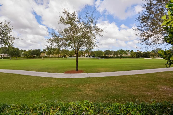golf course view