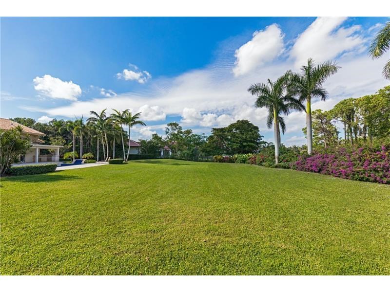 huge yard